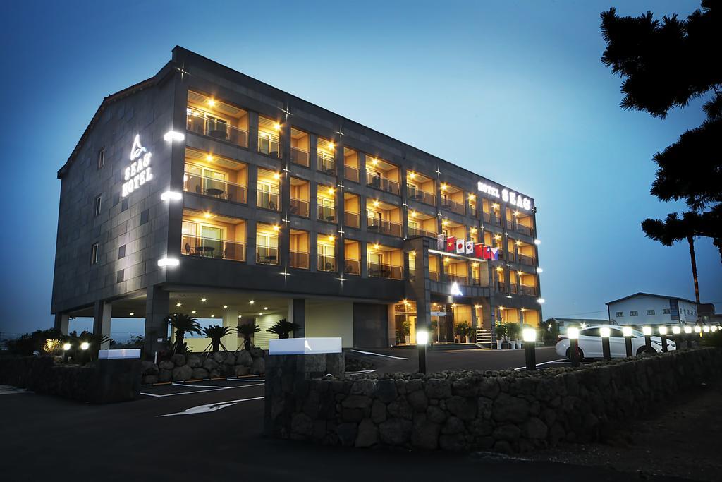 Sea View Hotel Jeju Bagian luar foto