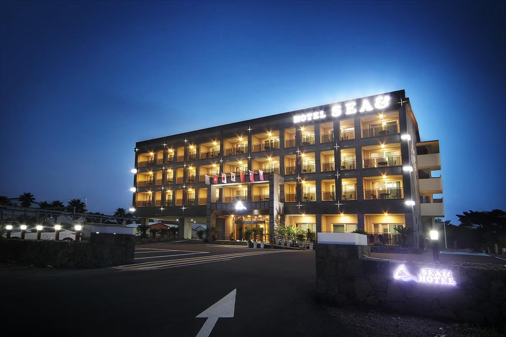Sea View Hotel Jeju Bagian luar foto
